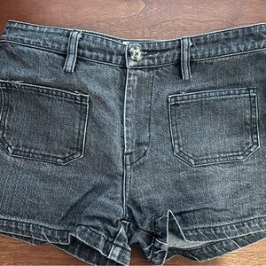 Charcoal Women's Jean Shorts